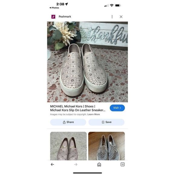 MK michael kors Trent slip pull on sneakers /loafers  shoes flats 10 - Picture 2 of 7